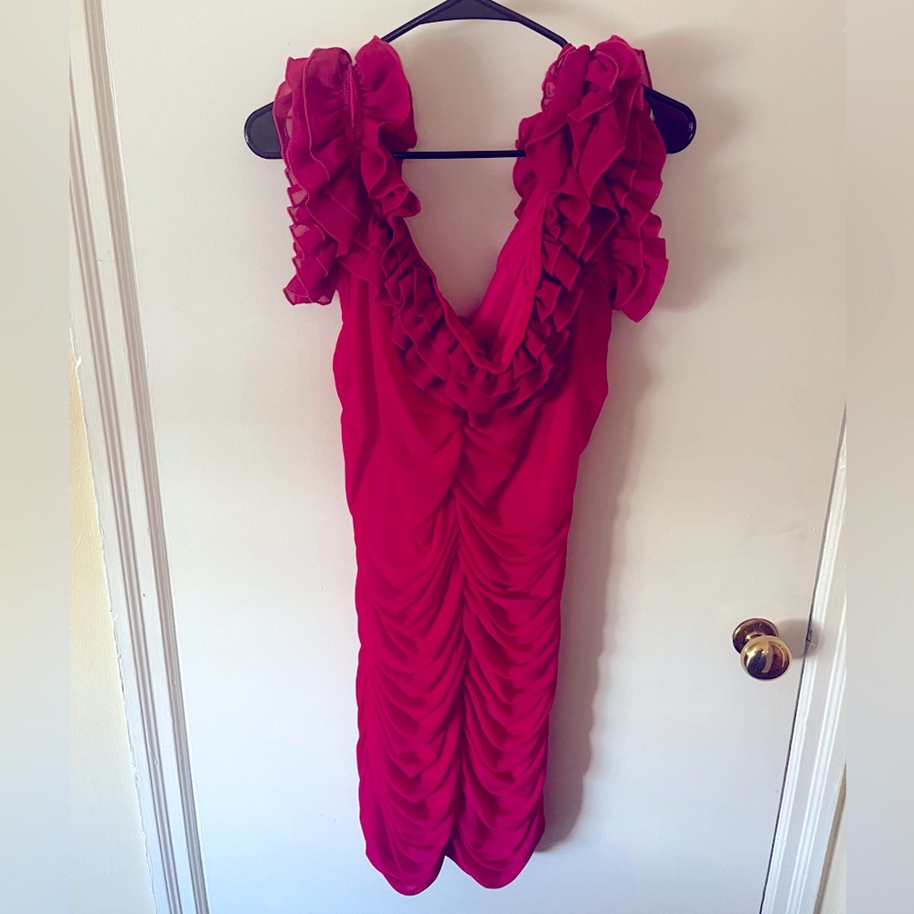 Hot Pink Short SHEIN Dress